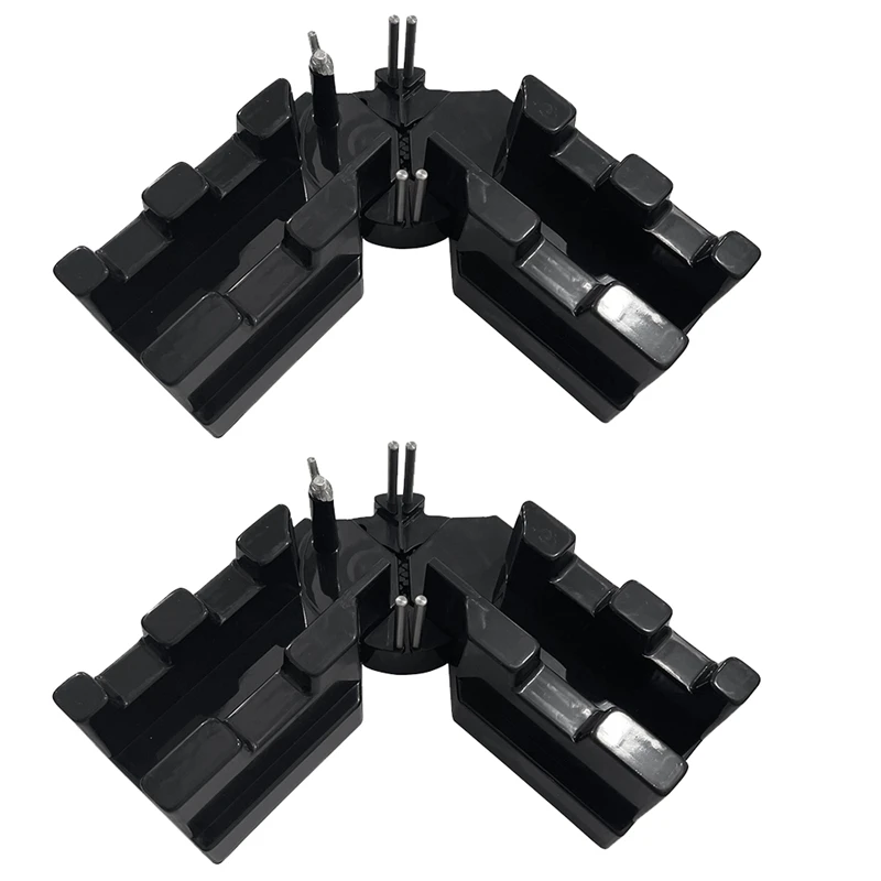 

ABAE-2Pcs Black 2-In-1 Function Bevel Cutting Frame With Scale For Precision Cutting