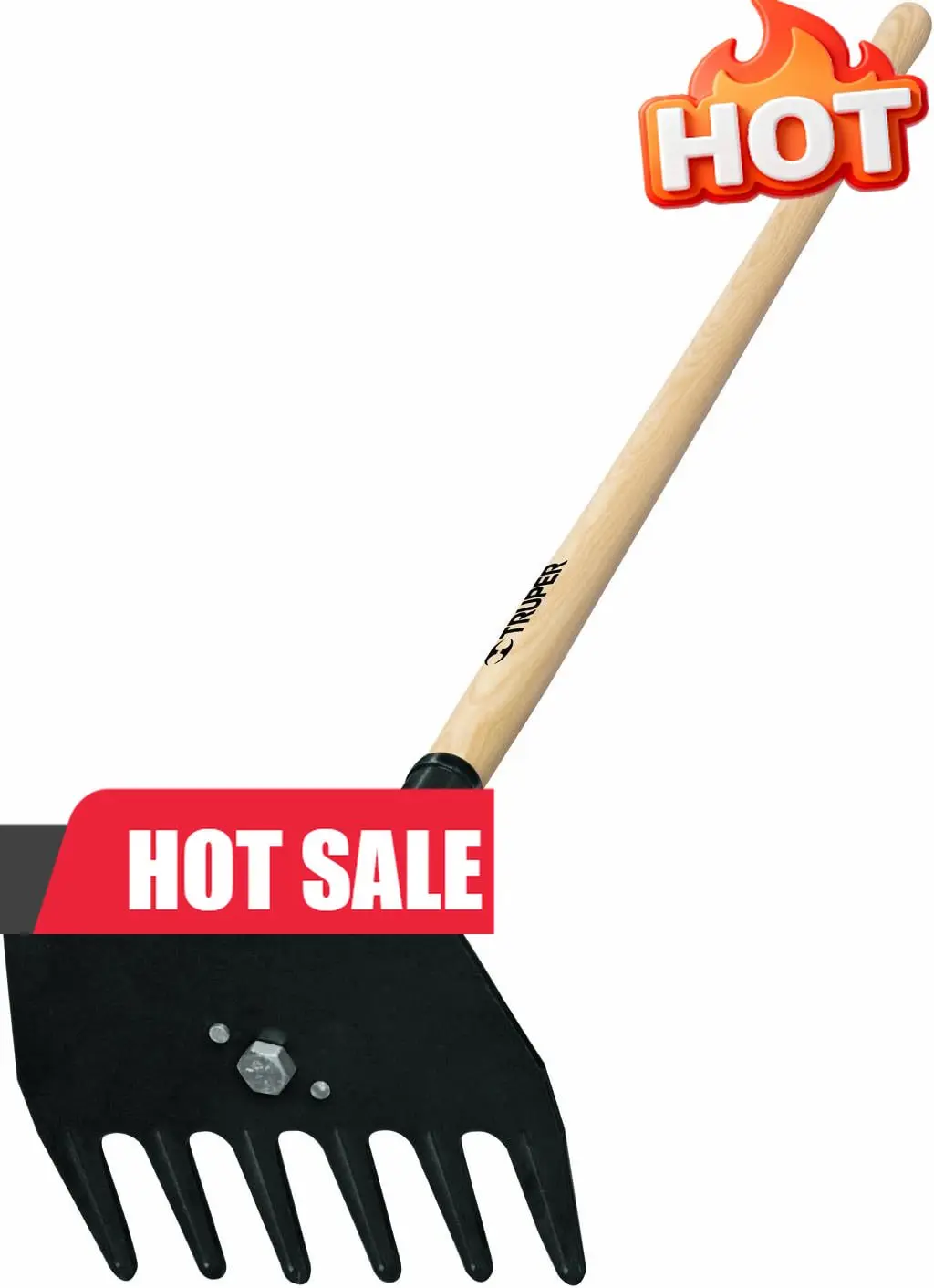 

Truper 33033 Tru Pro Forest Service McLeod Fire Tool, 48-Inch Ash Handle