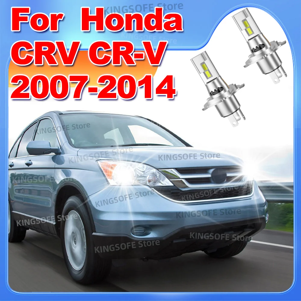 

LED Light Canbus 50000LM Car Headlight 6000K With Fan For Honda CRV CR-V 2007 2008 2009 2010 2011 2012 2013 2014