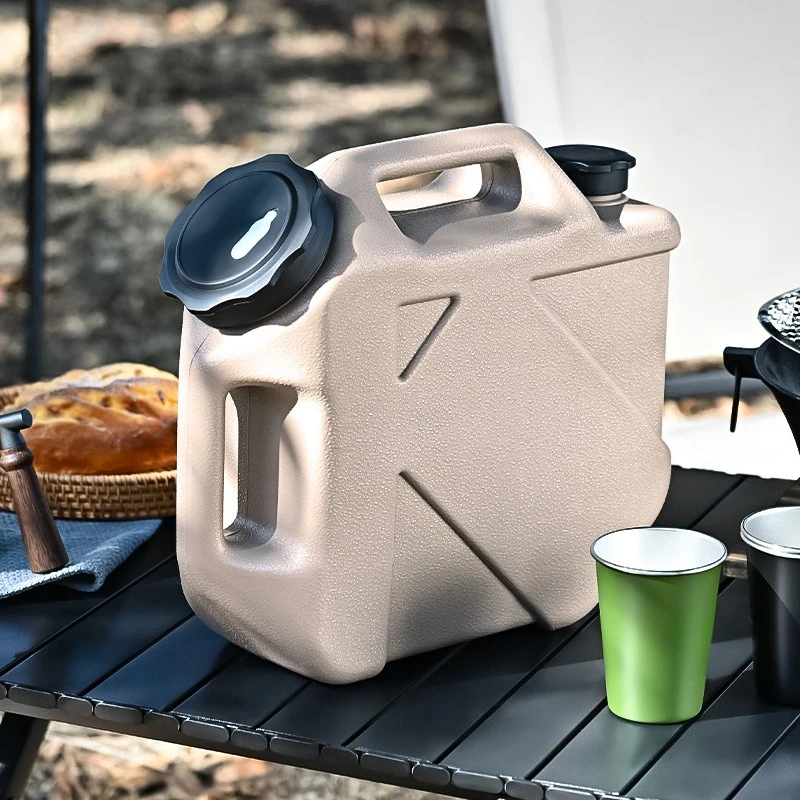 Large Capacity Handheld Drinking Water Container Portable Storage Bucket for Camping Vehicle Outdoor Trip