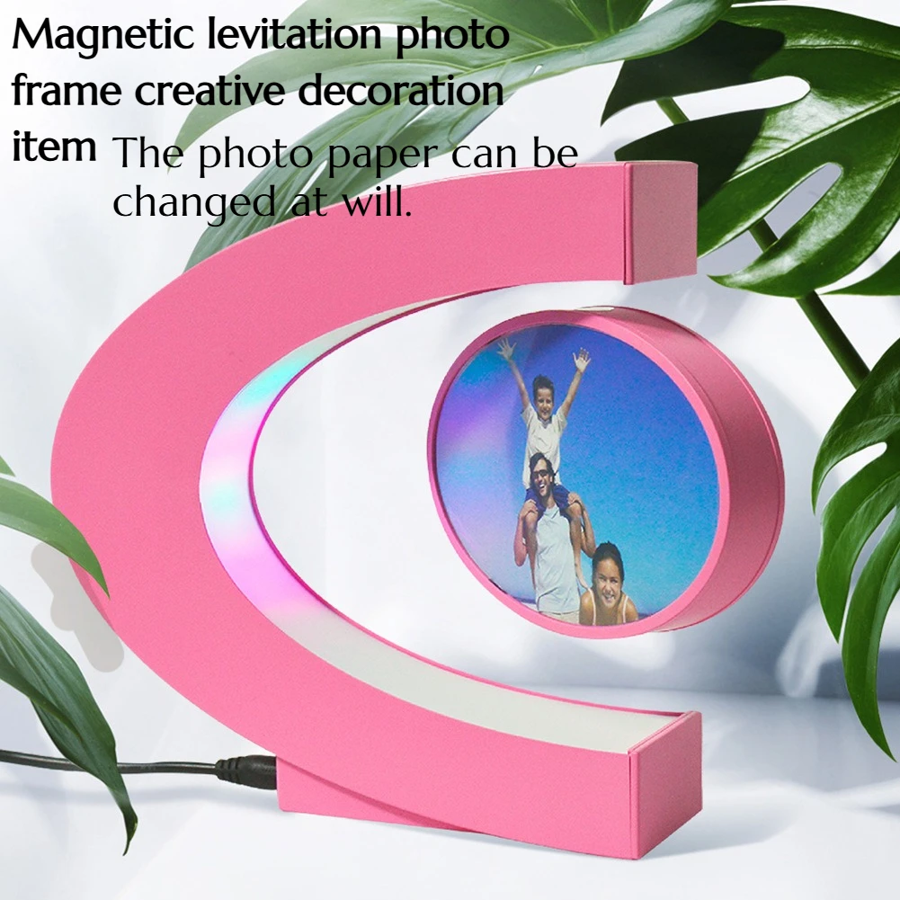 Magnetic Levitation Photo Frame Photo Album Light Display Item Practical and Creative Exquisite Gift Home Decoration Handicraft