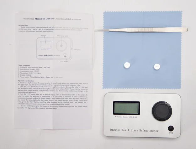 Hedao DG-501 Hand-held Auto Refractometer High Quality Gem Digital Refractometer 0.001
