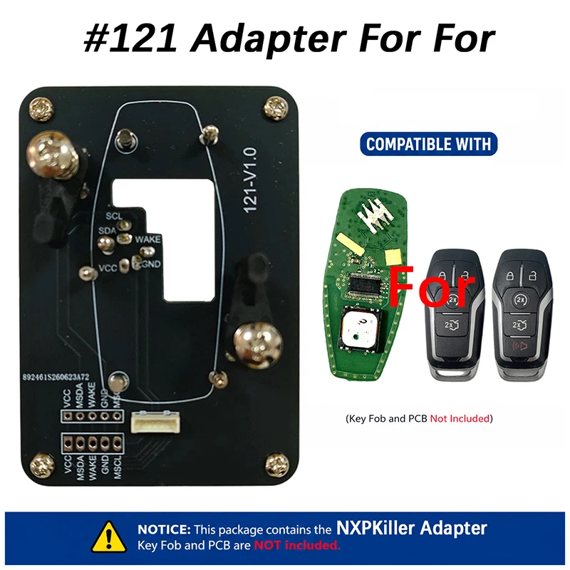CNP259 Solder-Free Adapters No.121-No.130 Compatible With N-xpkiller Supports NCF Chip Remote For Ford For Jeep