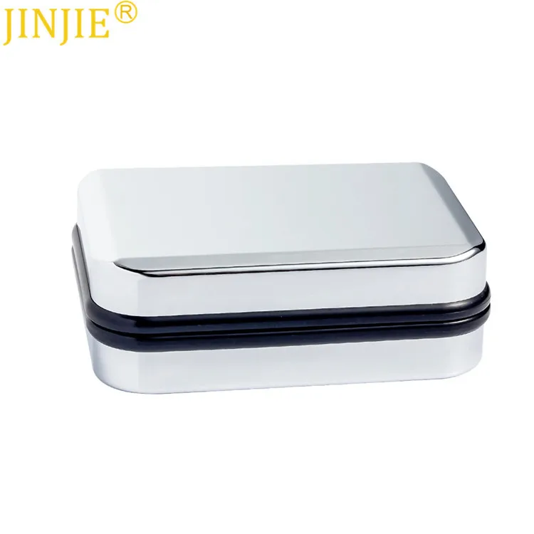 Spot high quality silver cufflinks Jewelry gift box with velvet inside cufflinks box package cufflinks box custom jewelry box