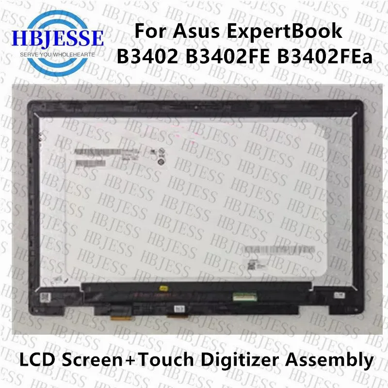 Für Asus ExpertBook B3402 B3402FE B3402FEa LCD Display Panel + Touch Digitizer Montage