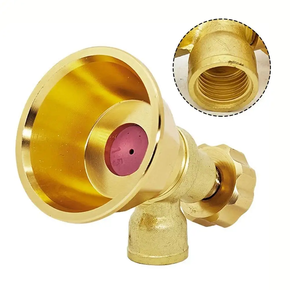 1pc High Pressure Air Vortex Spray Nozzle For Agricultural Irrigation Garden Watering Supplies Adjustable Spray Nozzle