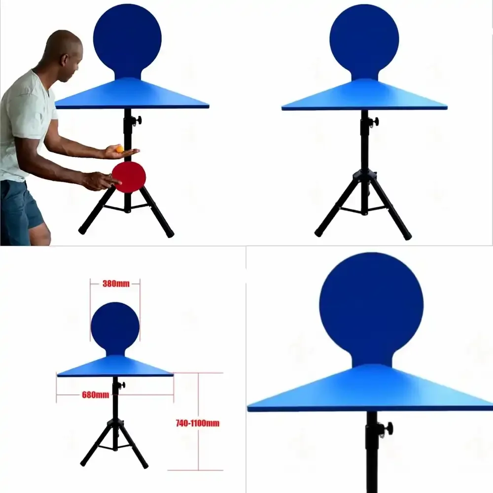 

WAP02 Adjusting Height Table Tennis Rebound Board for Ping Pong Practice Training Equipment for Beginners and Professionals