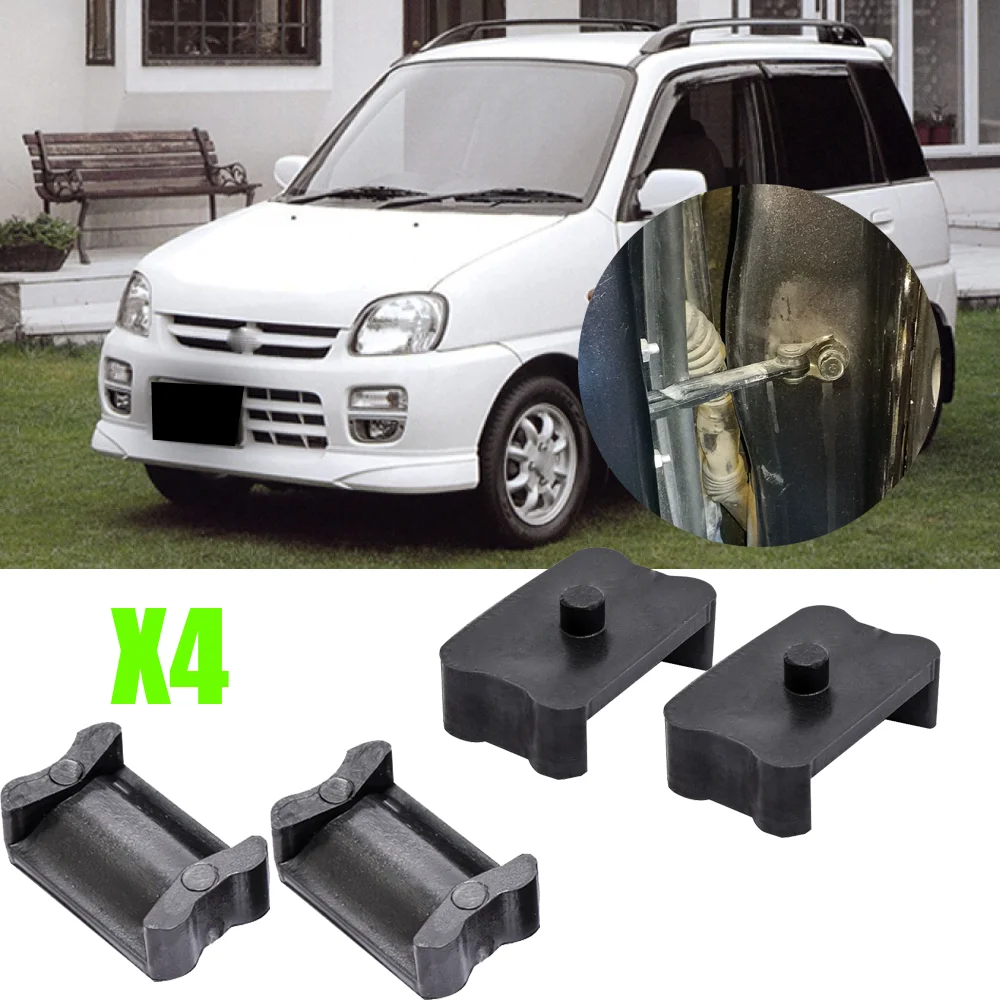 

4 шт. для Subaru Pleo RA RV 1998 1999 2000 2001 2002 2003-2017, ремешок для проверки автомобильной двери, заглушка, зажим, комплект для ремонта из пластика