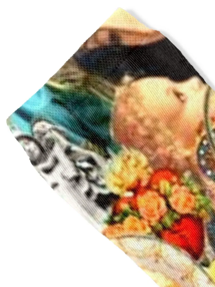 Blessed Virgin Mary Collage - Catholicism Socks