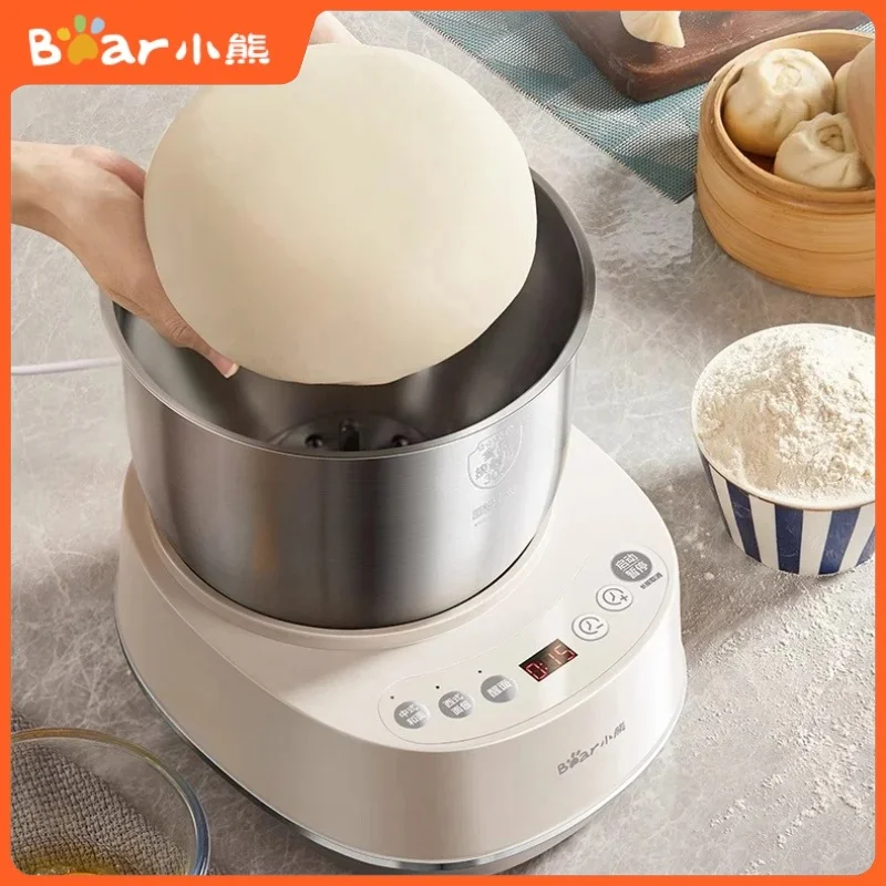 

3.5L Electric Dough Mixer Household Small Automatic Dough Kneading Machine Microcomputer Intelligent Control Vertical Food Mixer
