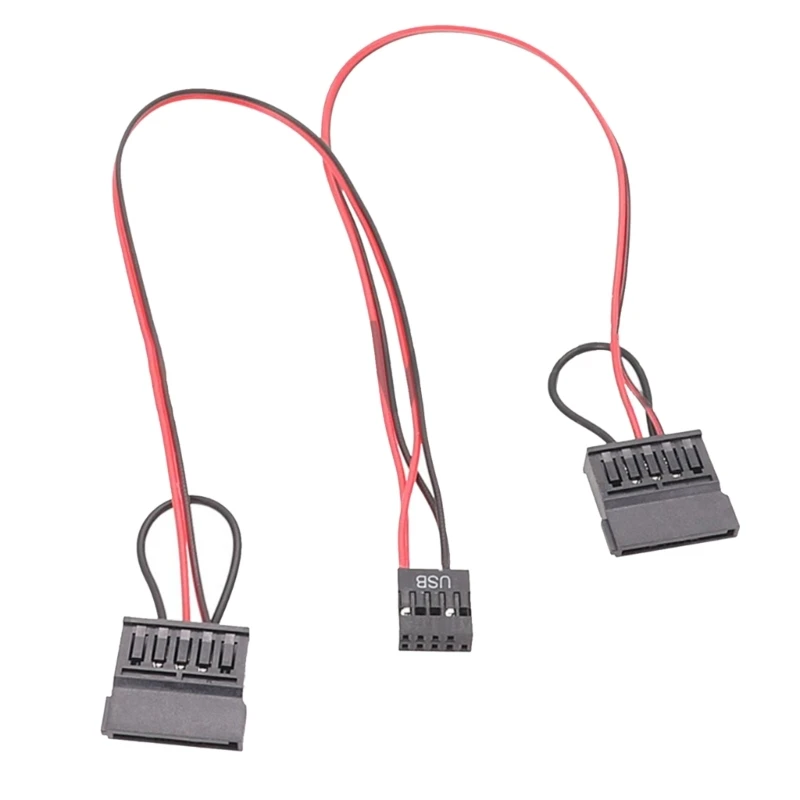 Durable 239USB to SATA Power Cable USB to SATA  Adapter Power Cord for Computer Maintenance and Repairs 30cm Long F19E
