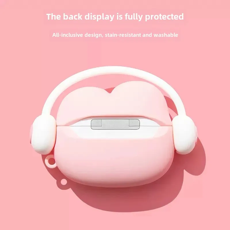 حافظة سماعة رأس كرتونية لأجهزة Apple Airpods 4 3 Pro Pro 2 Hello Kitty Kuromi Melody Music حافظة سماعة أذن من السيليكون لهاتف Apple Air Pod 4