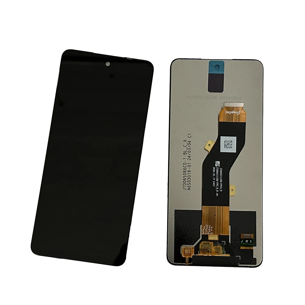 6.6 Inch Black For ZTE Axon 60 Lite LCD DIsplay Touch Screen Digitizer Panel Assembly Replacement Parts For ZTE V60 Design LCD