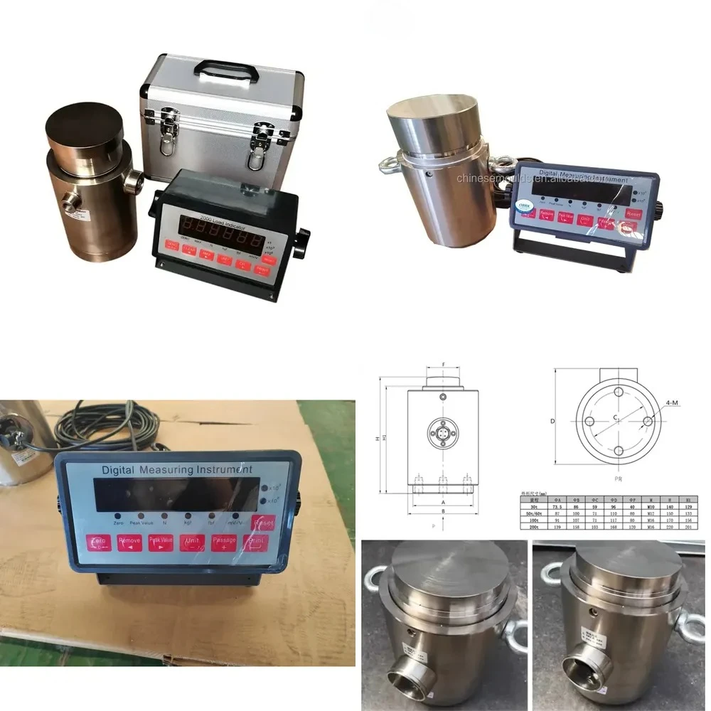 

Hot saleLoad Cell and Display Strain Gauge Weight Sensor Load Cell 30 Ton