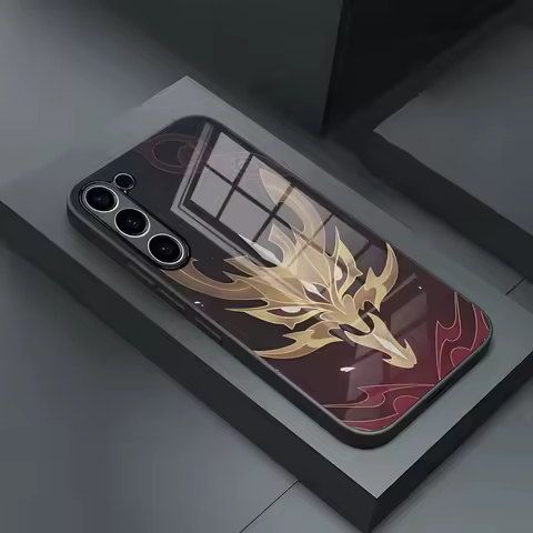 Game Genshin Impact Phone Case for S24 Ultra Samsung S23 Fe S22 S20 S21 Plus Galaxy A54 A34 A24 A53 Note 20 Glass Cover