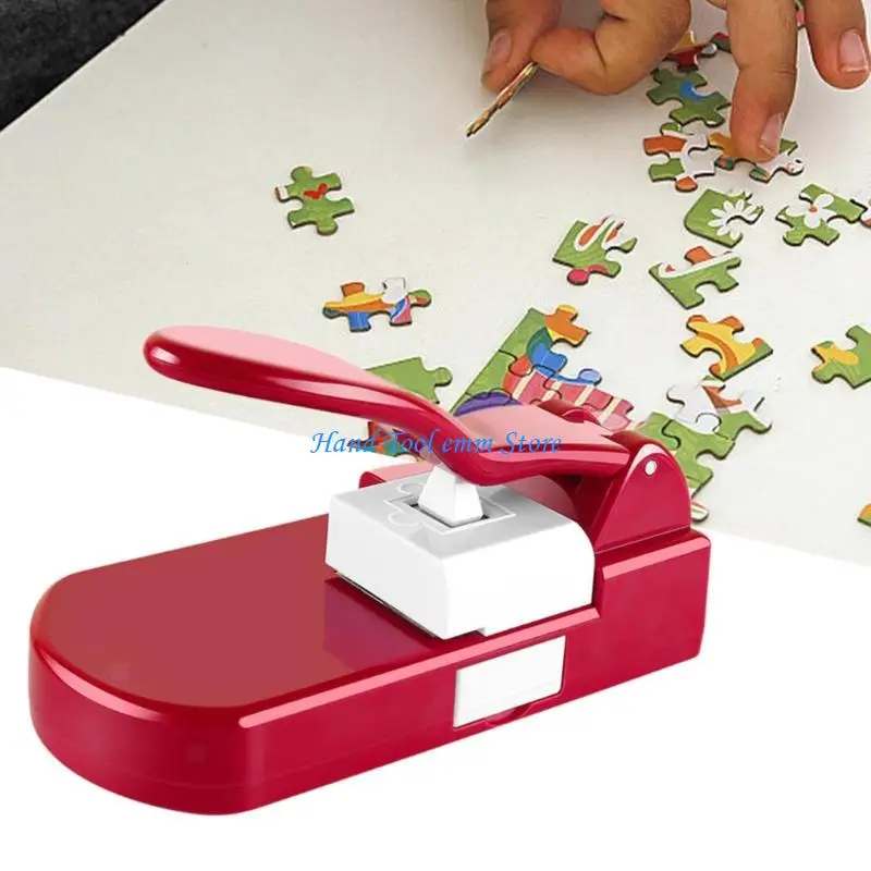 

H37F Manual Maker Tool For Craft Projects With 10 Cards And 8 Cutters Safe For Educational Activity