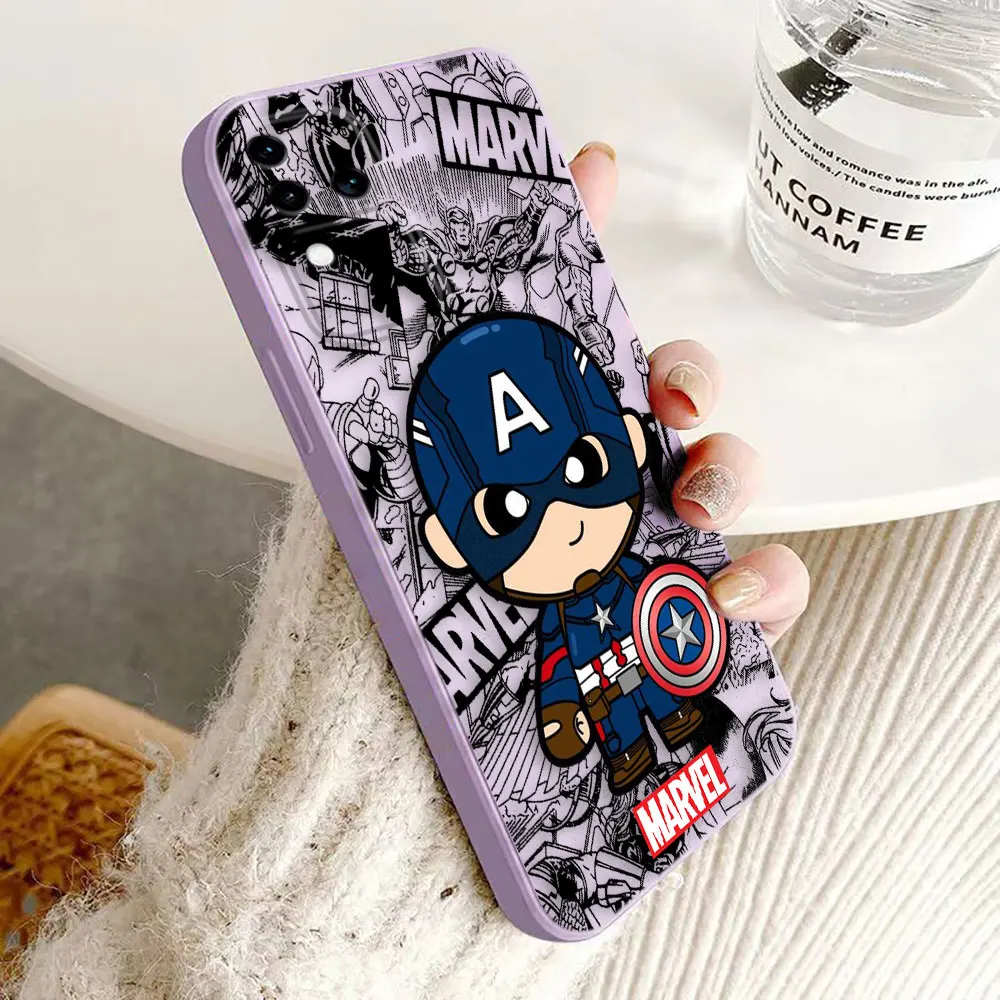 Witch Thor Captain America Phone Case For VIVO S1 S16 V15 V17 V20 V20ES V21 V23E V25 V27 V27E V29 V29E V30 V30E PRO PV23 5G