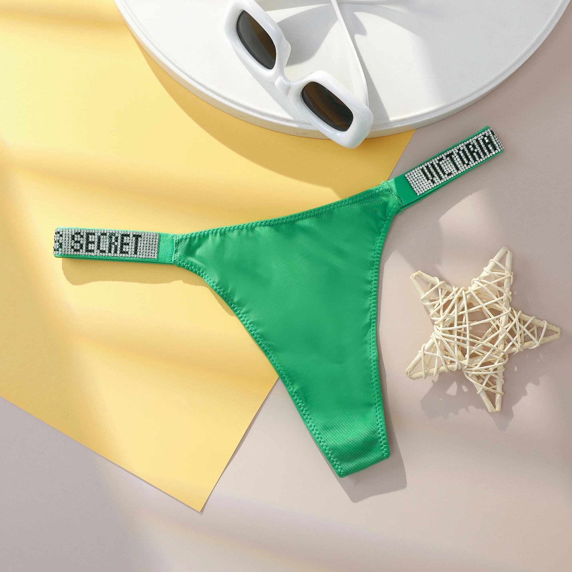 Victoria's Secret Breathable Panty High Waist Underwear Lingerie VS Sexy Women Panties Seamless Lace Thongs Comfortable image 6