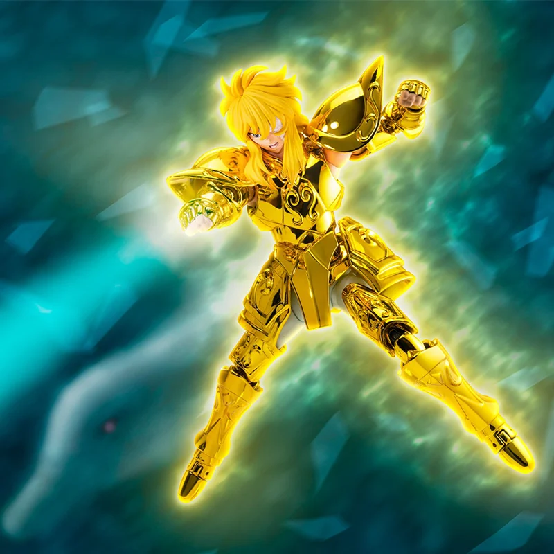 

【100%Authentic】BANDAI SPIRITS Original Saint Seiya Aquarius Hyoga Myth Cloth EX Inheritor of The Gold Cloth Model Decoration