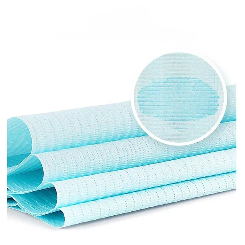 Disposable Dental Pad Paper Waterproof Pad Towel Cosmetic Covered Paper Scarf Tattoo Manicure Table Pad Dental Oral Materials