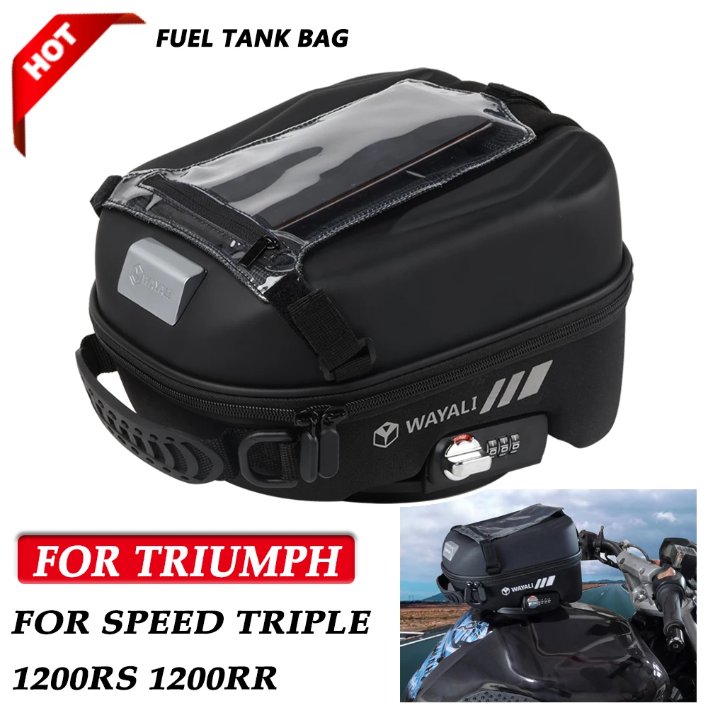 

Motorcycle Fuel Tank Bag For TRIUMPH Speed Triple 1200RS 1200RR 1200 RR/RS 2021 - 2023 Waterproof Navigation Bags Luggage Bags