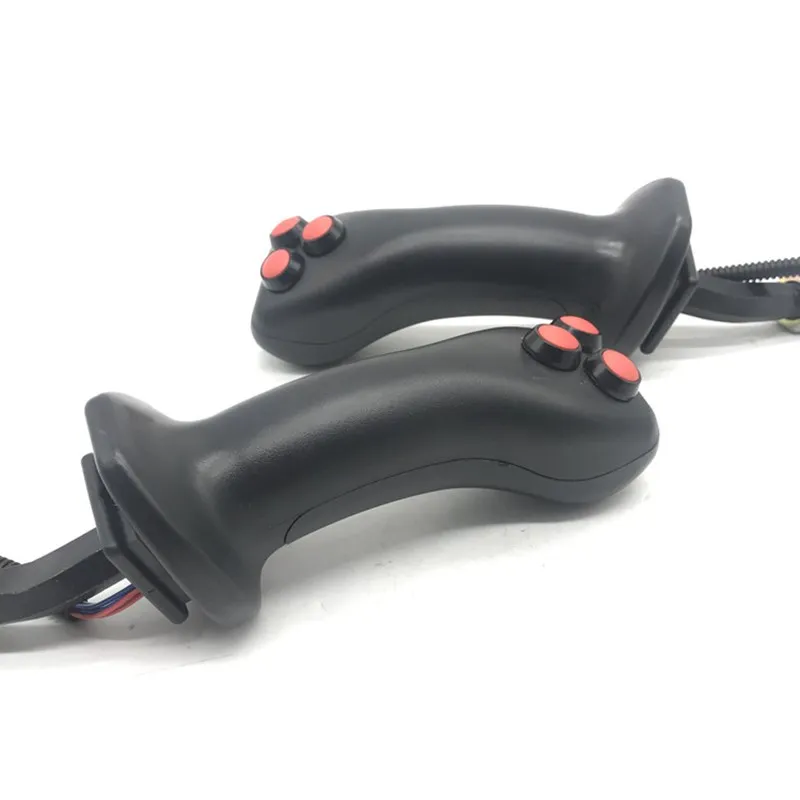 1 pcsLog Grapple Iron Gripper Three-Key for Daewoo-9 Control Lever Handle Glue Pilot Control Accessories 14mm 10mm
