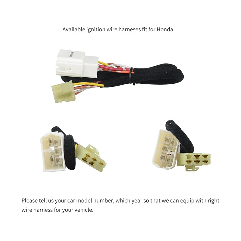 EASYGUARD CAN BUS Honda Cars Accord CRV CIVIC Odyssey 원격 정지 푸시 버튼 시작에 맞는 쉬운 설치 자동차 알람