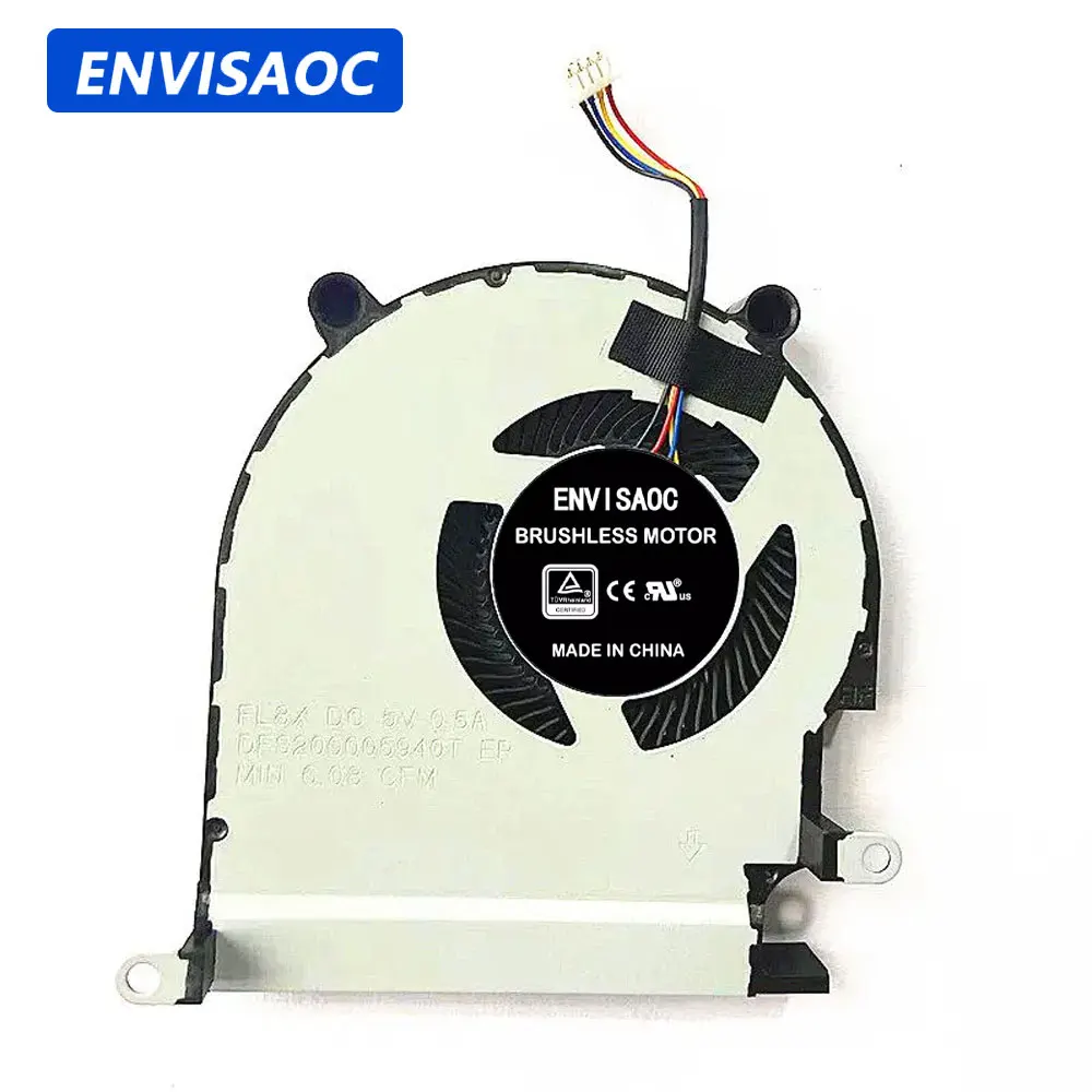 For Dell Thunderbolt 3 Dock WD19 WD19TB WD19TBS WD19DC WD19DCS K20A001 K20A HUB Cooling Fan Heatsink Fans Cooler FL8X 0C96VF