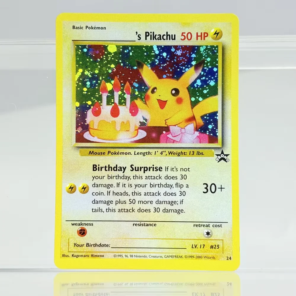 Holographic Game Trading Collection PTCG Proxy Cards Charizard Pikachu Mew EX Singl PKM Folienkarten PROXY Card