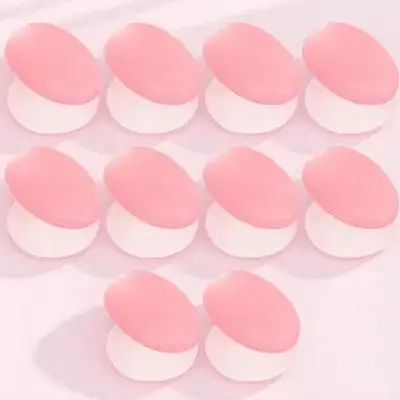 10 個防塵シリコンカバーリップブラシ口紅バームスリーブメイクアップツール収納ホルダースリープマスクプロテクターケース