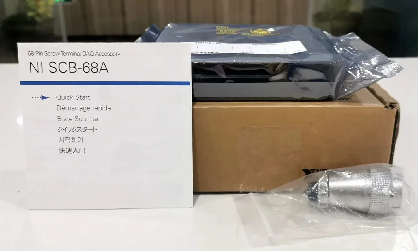 New NI SCB-68A Junction Box 78 2536-01 Shielded I/O Junction Box Spot