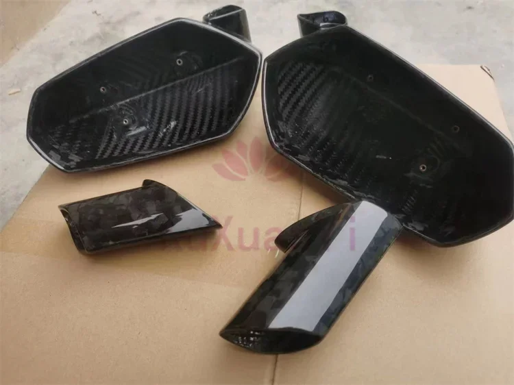 

Используется для Lamborghini Huracan LP610 LP580 LP640, сухое углеродное волокно, кованое зерно, корпус зеркала заднего вида, пара комплектов кузова