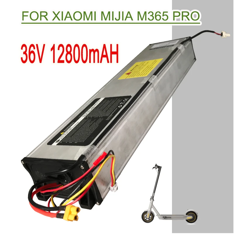 36V 12800mAh Special Lithium Ion Pack 12.8Ah Is Suitable for Xiaomi Mijia M365 Pro Intelligent Electric Scooter