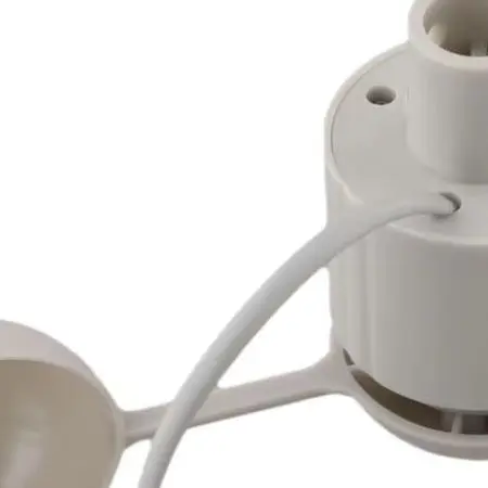 White Plastic Anemometer Wind Sensor Replacement Part WH-SP-WS01 For P/rofessional For Weather Station Meteorological Instrument