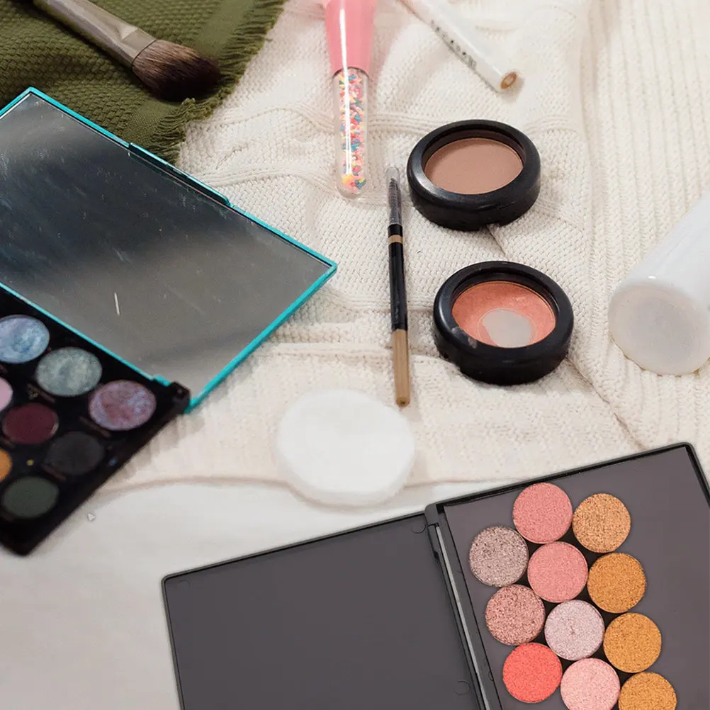 

2Pcs Eyeshadow Palette Tray Holder Plastic Sub Plate Durable Compact Portable DIY Makeup Pallet ganizers Storage Boxes