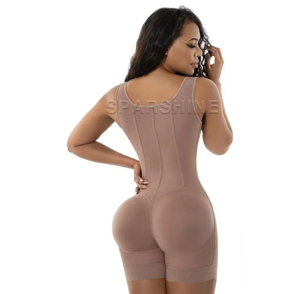 Slimming High Compression Butt Lifter Full Body Shaper Bodysuite Waist Trainer Flat Belly Shapewear With Bones