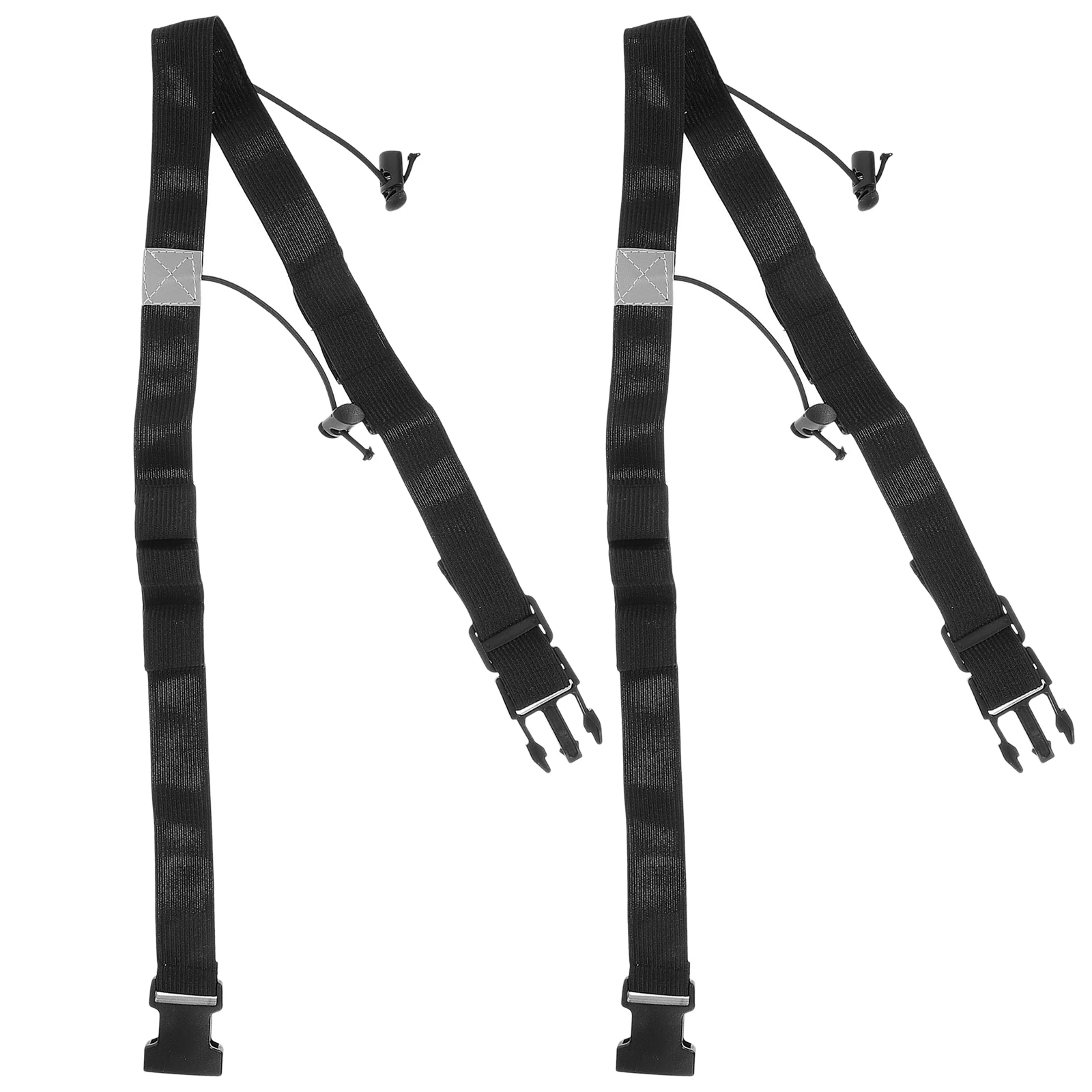 

2 PCS Running Number Belt Waist Racing Reflective Child