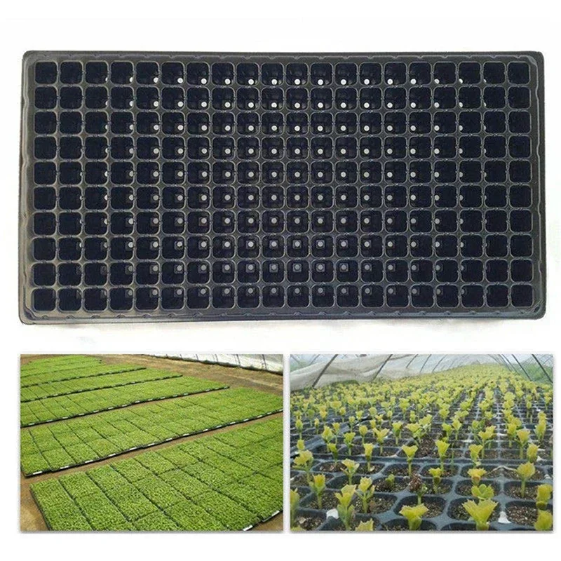 

5Pcs Plant Tray 105 128 200 Cells Seedling Growing Cases Germination Plant Propagation Nursery Seed Tray