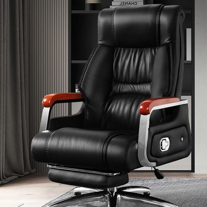 Japanese-style High-end Executive Office Chair Comfortable Long-sitting Computer Chair Dormitory Gaming Business Furniture FYOC