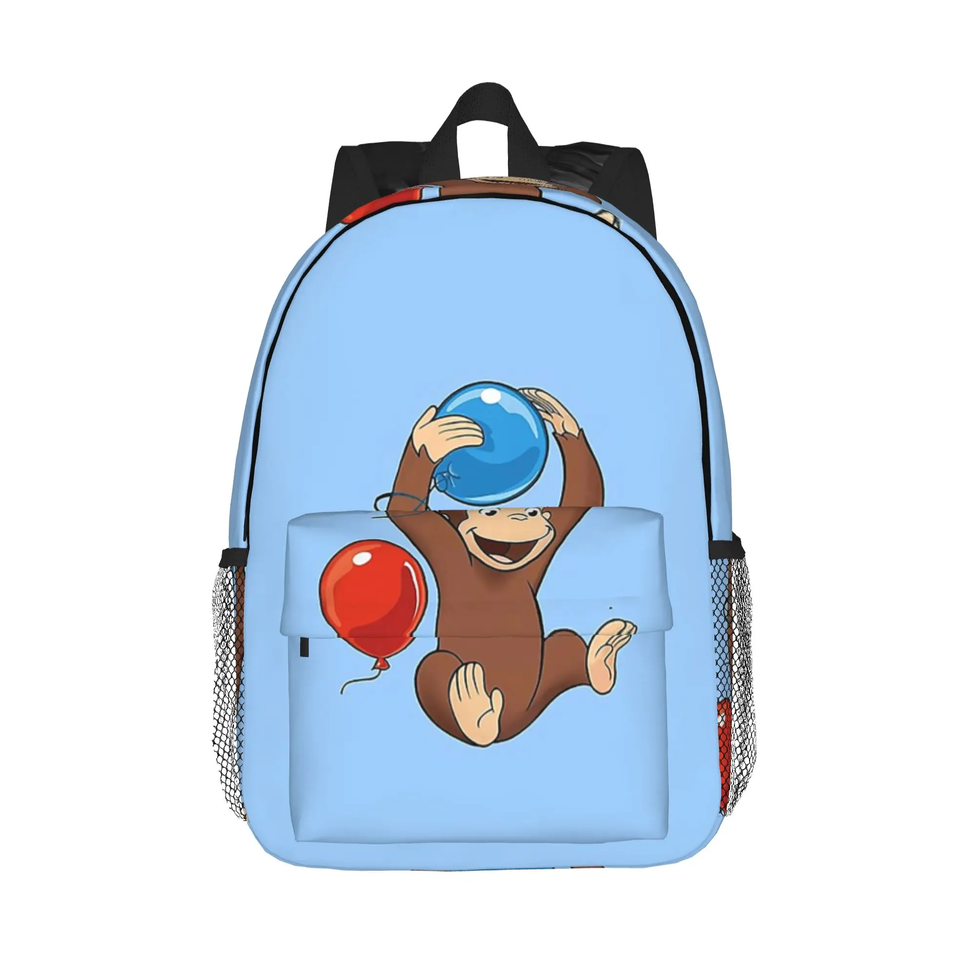 Curious George Backpack Hot Sale Daypack Large Capacity Boys Girls BookBag Shoulder Bags for Men Women School Bag