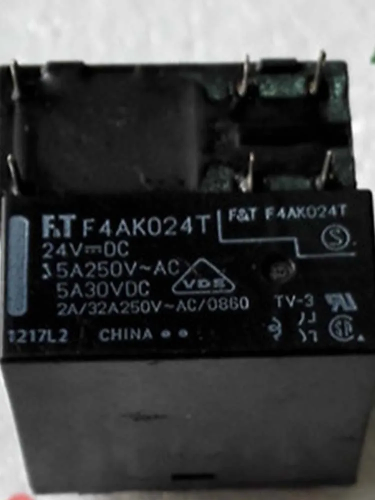 5PCS 24V Relay F4AK024T 24VDC 5A 6Pins   F4AK024T  Relay  реле