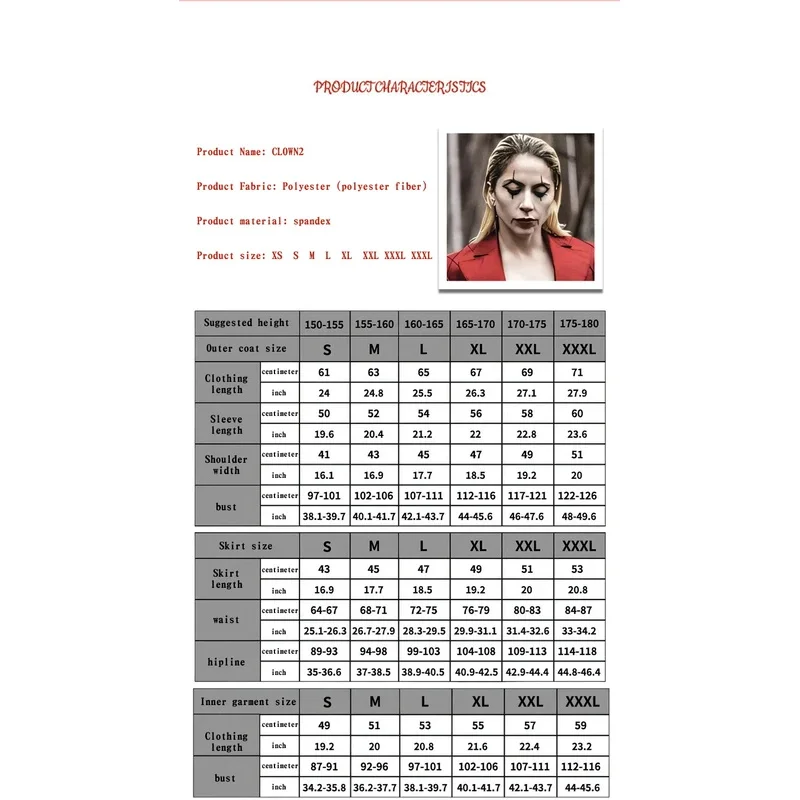 هالوين جوكر 2 فيلم نفس كوس زي القبيح هارلي كوين تأثيري لعب الأدوار زي