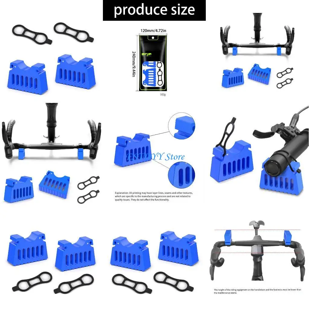 

G6DE Quickly Install Bike Repair Rack Regulable Height Inverted Suspension For Brake Derailleurs Servicing