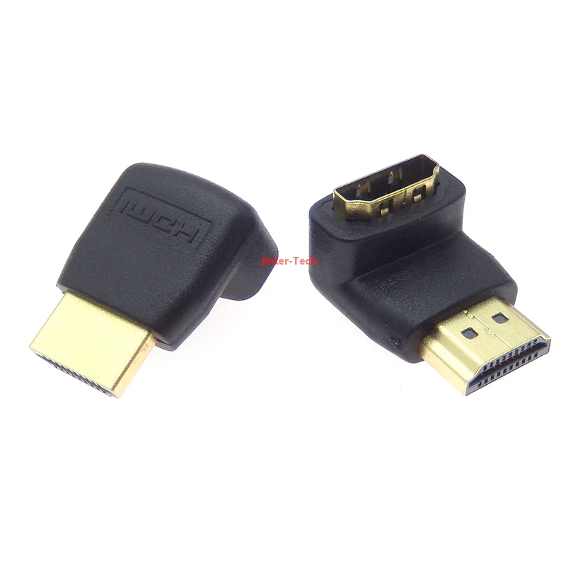 HDMI compatible 90 degree right Angle adapter HDMI male and female HDMI elbow connector