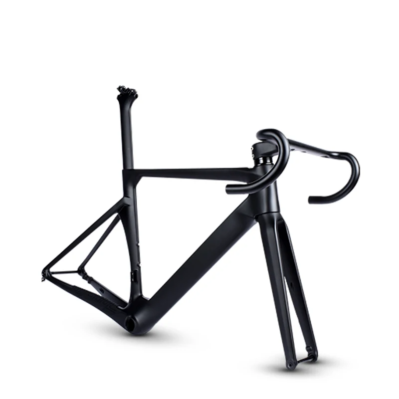 

Carbon Bicycle Frame Full Hidden Carbon Fiber Frame Carbon road Frame Road Bike Disc Brake Aerodynamic Supports DIY Colour