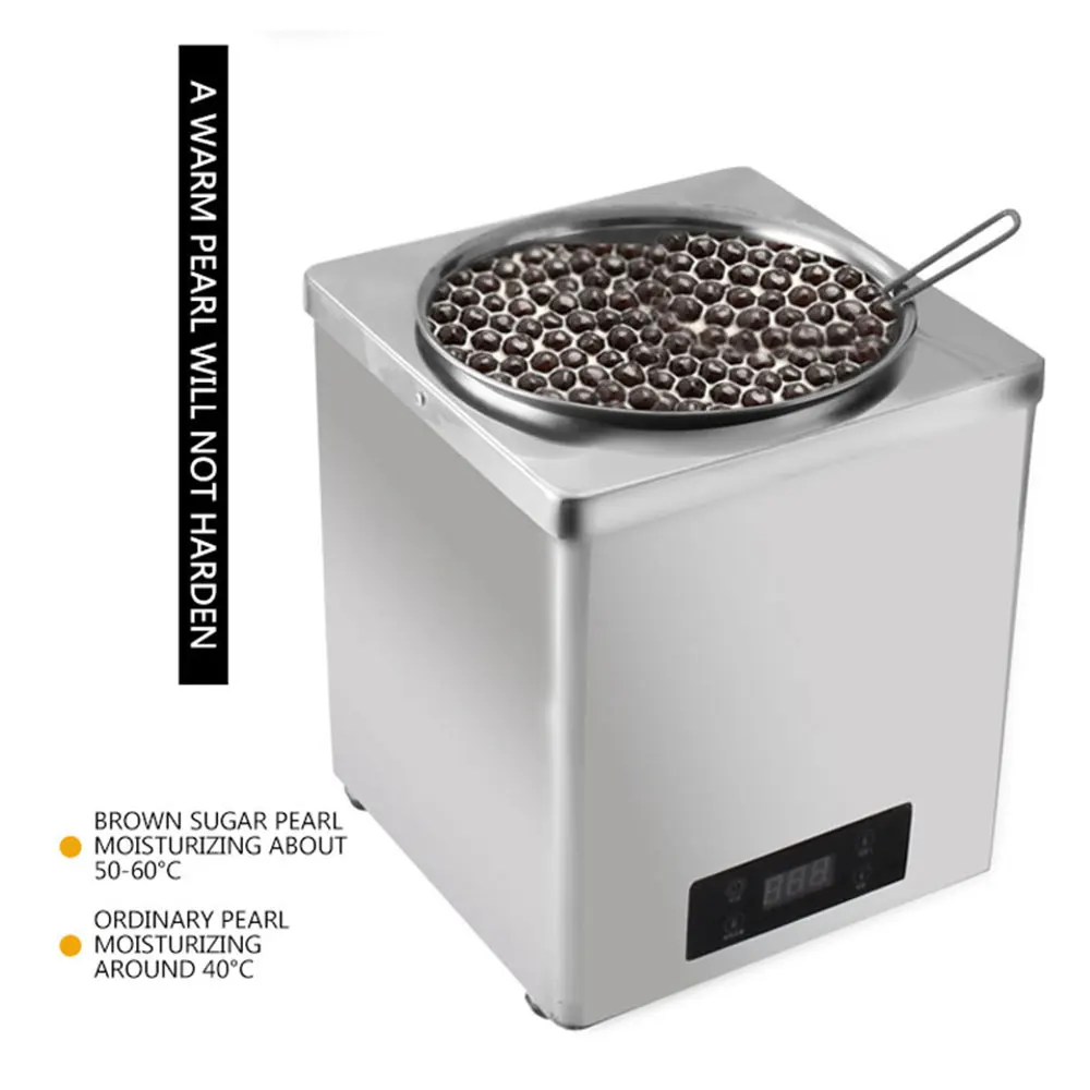 Pot isolant Commercial en perles de sucre brun 3L/7L, Pot isolant pour thé au lait, Pot à soupe chaude en acier inoxydable