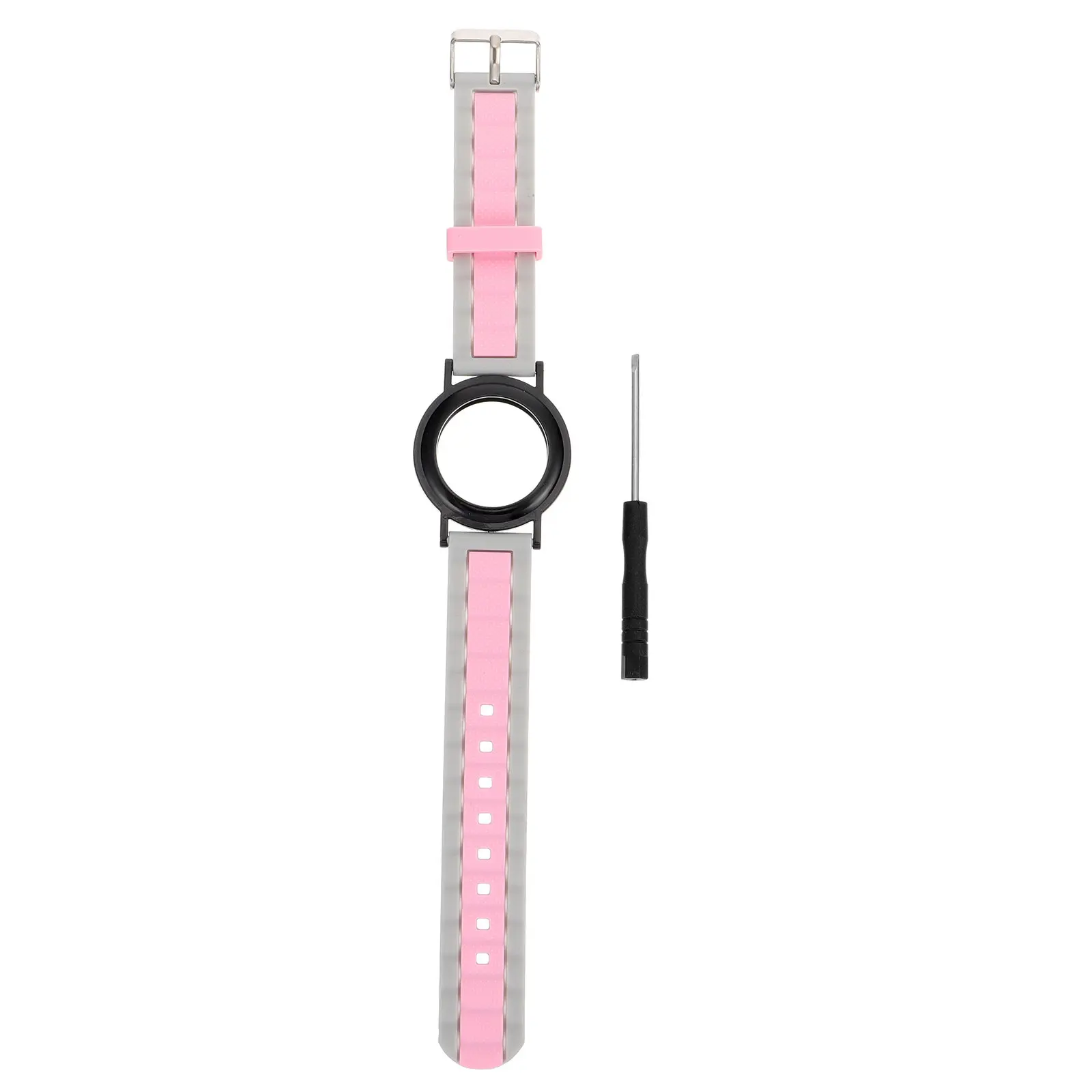 

Soft Skin-Friendly Sweat-Proof Watch Band Strong Cushioning Compatible With Airtag Silicone Wristband Protective Cover