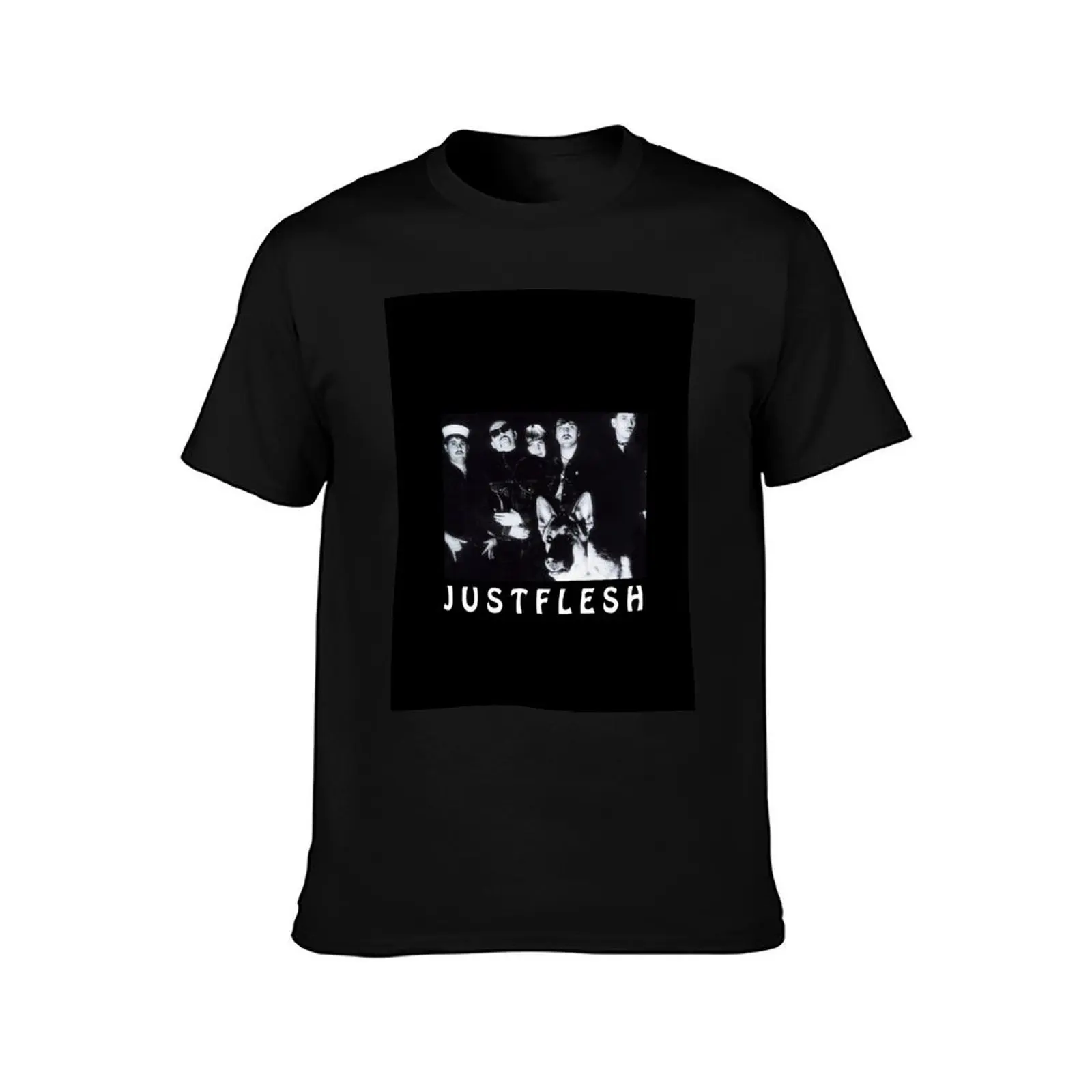 Just Flesh Turbonegro T-Shirt Classic Graphic Short Sleeve Top T-Shirt