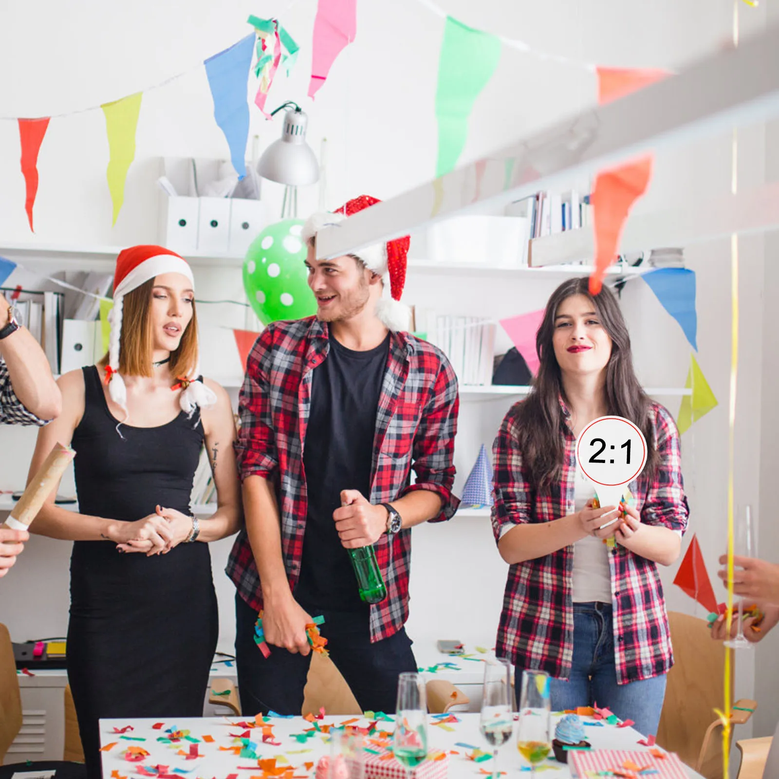 3pcs Foam Scoreboard Paddle Erasable Single Side Blank Writing Board Voting Paddles Football Judges Scoring Office