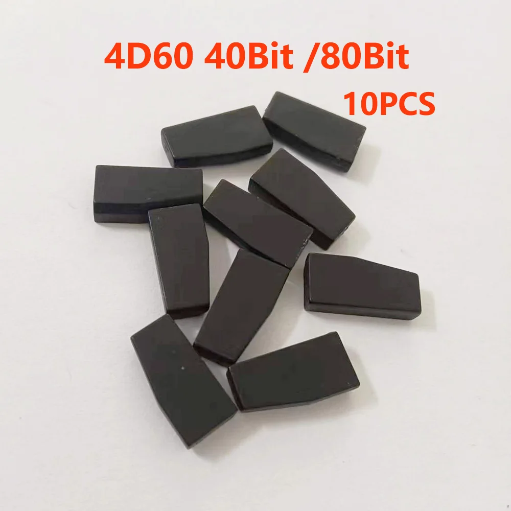 10pcs 4D60 4D 60 After Market Carbon Transponder 40bit 80bit 4D60chip ceramic CHIP Car keys for ford for subru for Hyundai for k